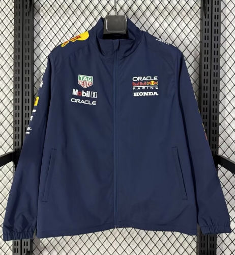 (Size S-3XL) 2026 Red Bull Royal Blue Formula One Jacket Racing Top-47