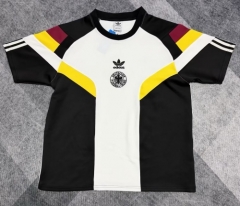 2026 Germany Black & White Thickened Casual T-Shirts-47