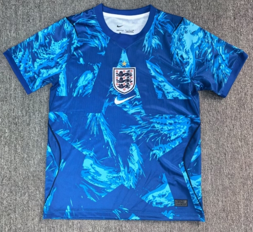 2026/27 England Goalkeeper Blue Thailand Soccer Jersey AAA-A/07/BL
