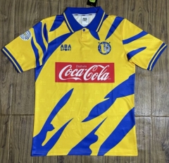 95/96 Retro Version Tigre UANL Home Yellow Thailand Soccer Jersey AAA-601