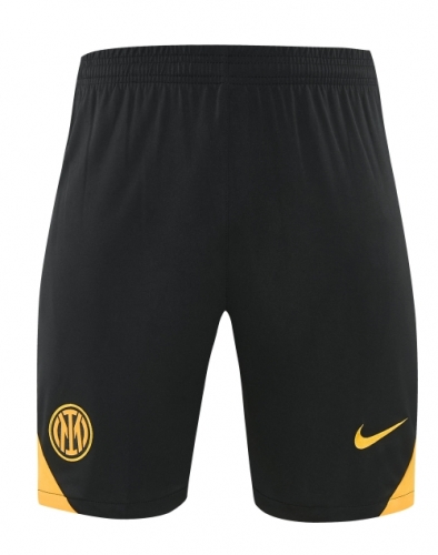 2025/26 Inter Milan Black Thailand Soccer Training Shorts-418
