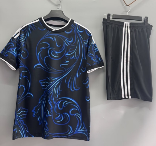 Customize 2026/27 Argentina Away Black & Blue Soccer Uniform-DN