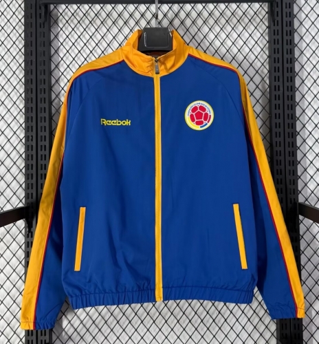 2026/27 Colombia Blue Windbreaker Hoodies Top-C1