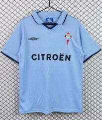 01/02 Retro Version RC Celta de Vigo Home Blue Thailand Soccer Jersey AAA-503