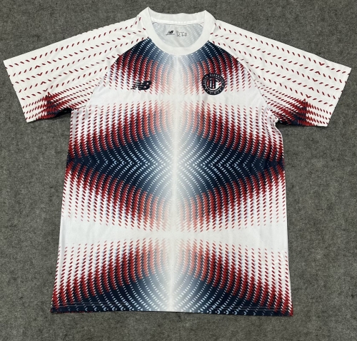 2026/27 Toluca FC White & Red Thailand Soccer Training Jerseys-07
