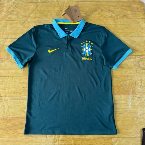 2026/27 Brazil Green Thailand Polo Shirts-23