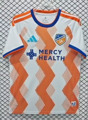 2026/27 FC Cincinnati Away Orange & White Thailand Soccer Pre-Match Jersey AAA-30