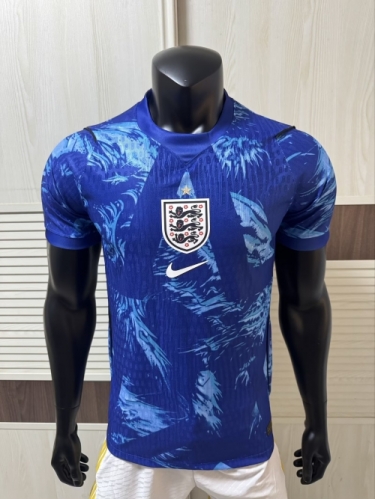 Player Version 2026/27 England Goalkeeper Blue Thailand Soccer Jersey AAA-308