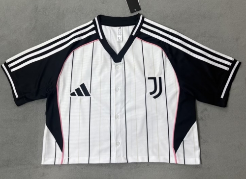 Short Clothing 2026/27 Juventus FC White Women Baseball uniform-510