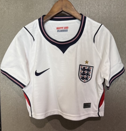 Short Clothing 2026/27 England Home White Thailand Women Soccer Jersey AAA-308