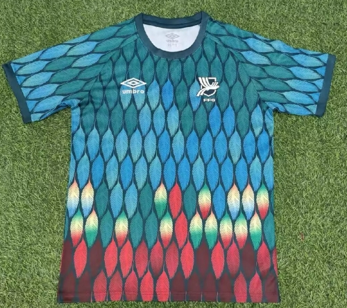 2026/27 Guatemala Green & Blue Thailand Soccer Training Jerseys-416