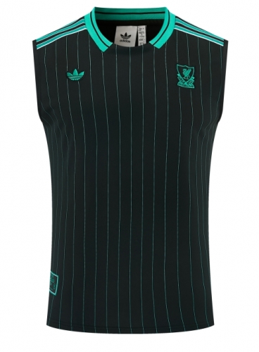 2025/26 Liverpool Black Thailand Soccer Training Vest-418