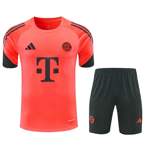 2025/26 Bayern München Rose Red Thailand Soccer Training Jersey Uniform-418