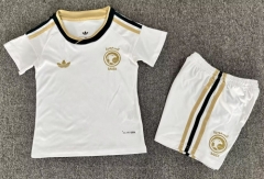 Kids 2026/27 Saudi Arabia Away White Kids/Youth Soccer Uniform-1040