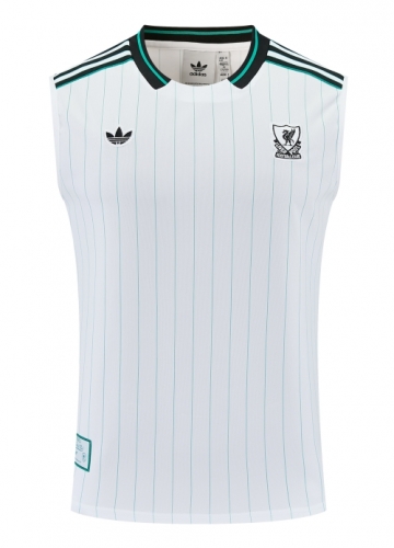 2025/26 Liverpool White Thailand Soccer Training Vest-418