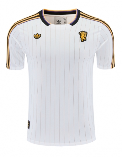 2025/26 Manchester United White Thailand Soccer Training Jerseys-418