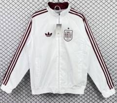 2026/27 Spain White Windbreaker Hoodies Top-XH/503