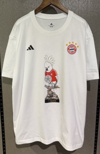 2026/27 Bayern München White Soccer T-Shirts-308