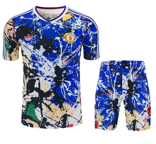 2025/26 Manchester United Color Thailand Soccer Training Uniform-418