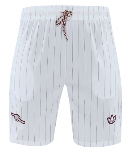 2025/26 Arsenal White Thailand Soccer Shorts-418