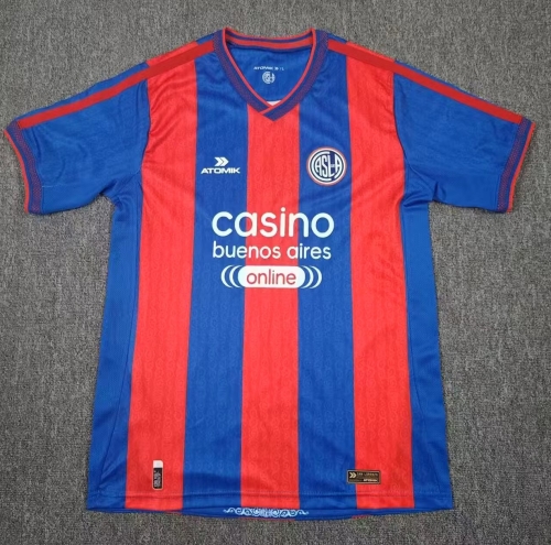 2026/27 San Lorenzo Home Red & Black Thailand Soccer Jersey AAA-417