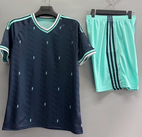 Customize 2026/27 Germany Away Black Soccer Uniform-DN