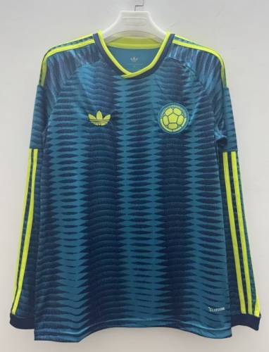 2026/27 Colombia Away Blue Thailand LS Soccer Jeesey AAA-410