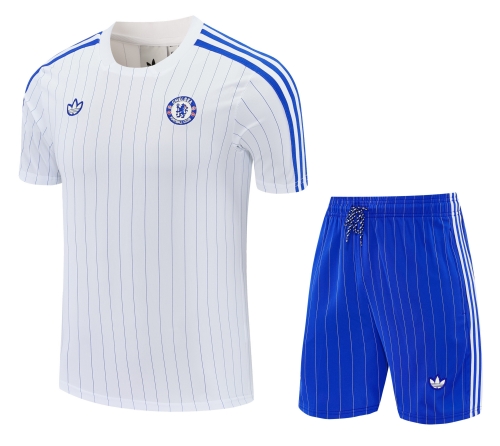 2025/26 Retro Chelsea White Thailand Training Soccer Uniform-418
