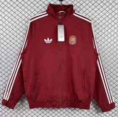 2026/27 Spain Red Windbreaker Hoodies Top-503