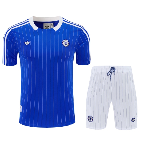 2025/26 Retro Chelsea Blue Thailand Training Soccer Uniform-418