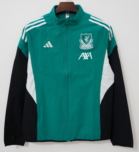 2025/26 Liverpool Green Windbreaker Hoodies Top-66