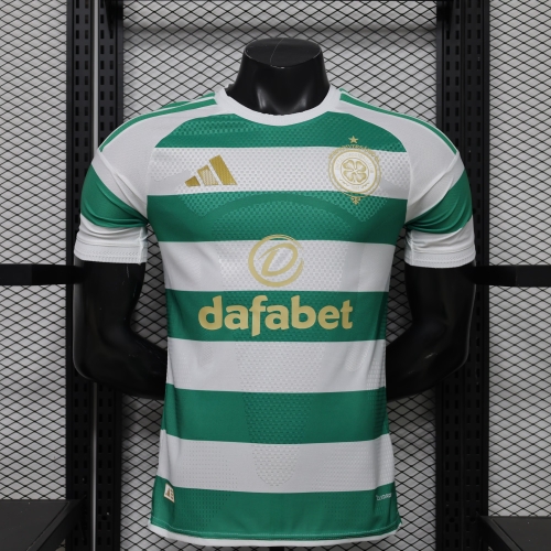 Player Version 2026/27 Celtic Home White & Green Thailand Soccer Jersey AAA-88/908