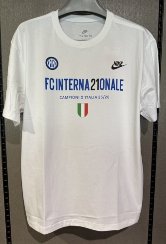2026 Inter Milan White Soccer T-Shirts-308