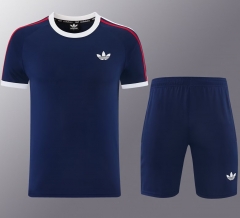 #AD11 Addia 2026/27 Royal Blue Shorts-Sleeve Tracksuit Uniform-LH