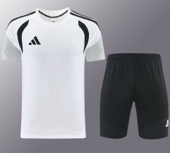 #AD12 Addia 2026/27 White Shorts-Sleeve Tracksuit Uniform-LH