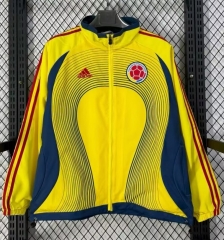 2026/27 Colombia Yellow Windbreaker Hoodies Top-47