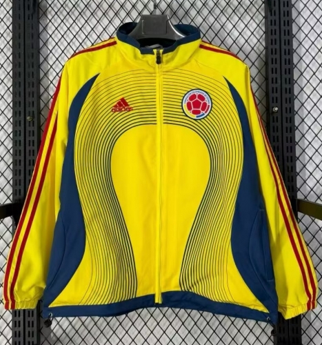 2026/27 Colombia Yellow Windbreaker Hoodies Top-47