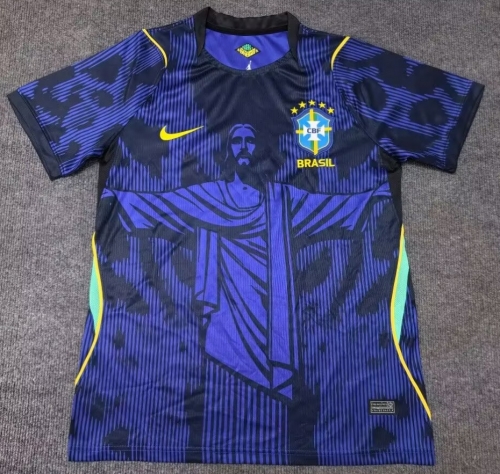 2026/27 Brazil Away Purple & Blue Soccer Thailand Jersey AAA-312