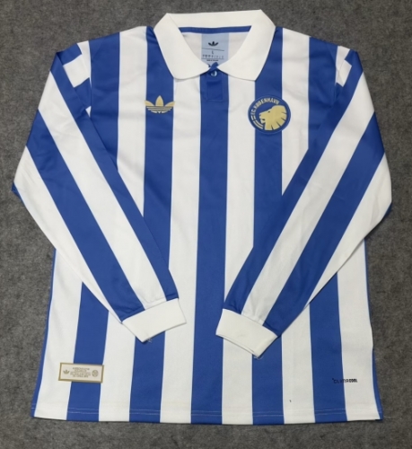 150th Version 2026/27 FC Copenhagen Blue & White LS Thailand Soccer Jersey AAA-07