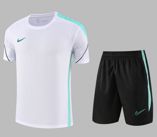 Nike 2026/27 White Shorts-Sleeve Tracksuit Uniform-GDP