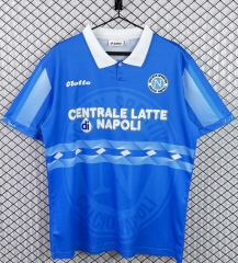 96/97 Retro Version Napoli Home Blue Thailand Soccer Jersey AAA-503