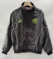 2026/27 Manchester City Dark Gray Windbreaker Hoodies Top-XH