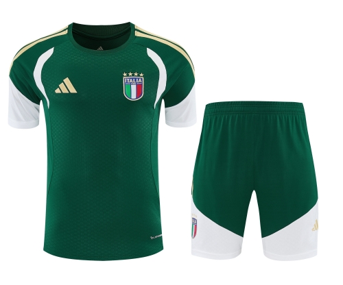 2026/27 Italy Green Thailand Soccer Training Jerseys Uniform-418