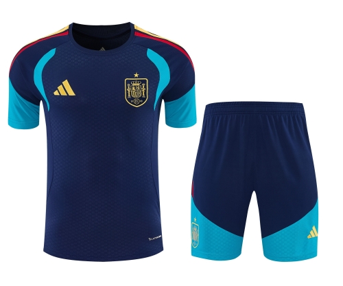 2026/27 Spain Royal Blue Thailand Soccer Training Jerseys Uniform-418