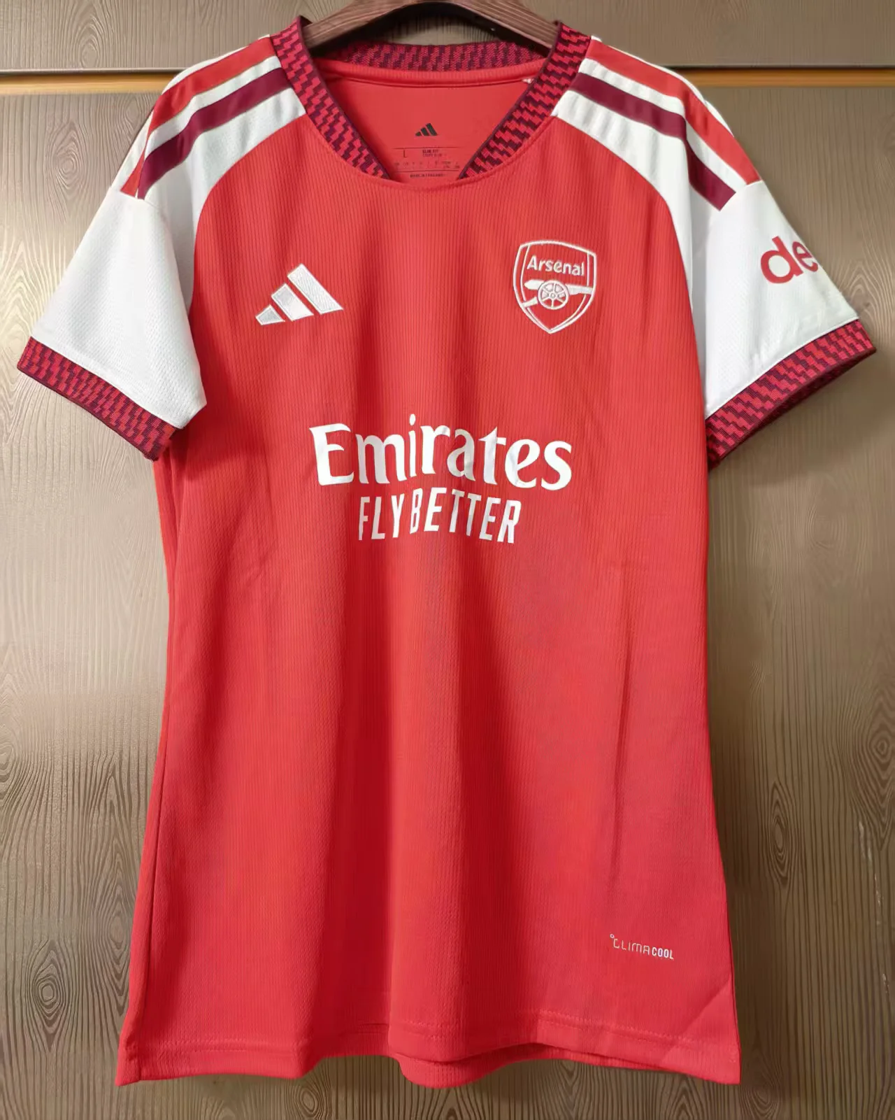 2026/27 Arsenal Home Red Thailand Female Soccer Jersey AAA-JJ