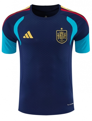 2026/27 Spain Royal Blue Thailand Soccer Training Jerseys-418