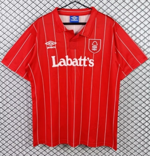93/94 Retro Version Nottingham Forest Home Red Thailand Soccer Jersey AAA-503