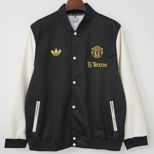 2024/25 Manchester United Black Thailand Soccer Coat-66
