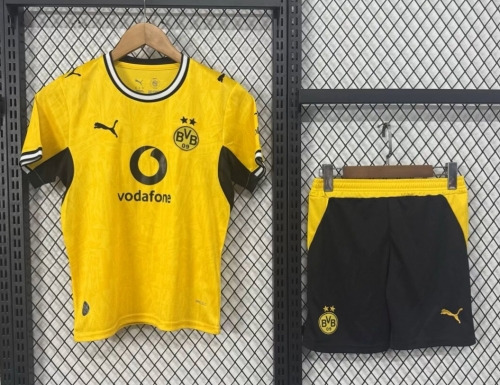 Kids 2026/27 Borussia Dortumund Home Yellow Kids/Youth Soccer Uniform-507/530/522