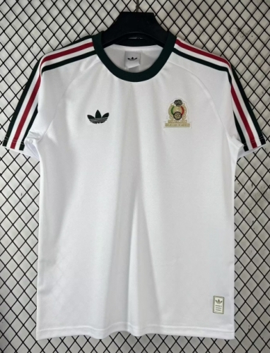 2026/27 Mexico White Thailand Training Soccer Jersey AAA-23